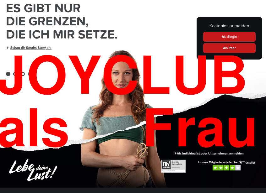 Wie ist die Joyclub Nutzung als Frau?